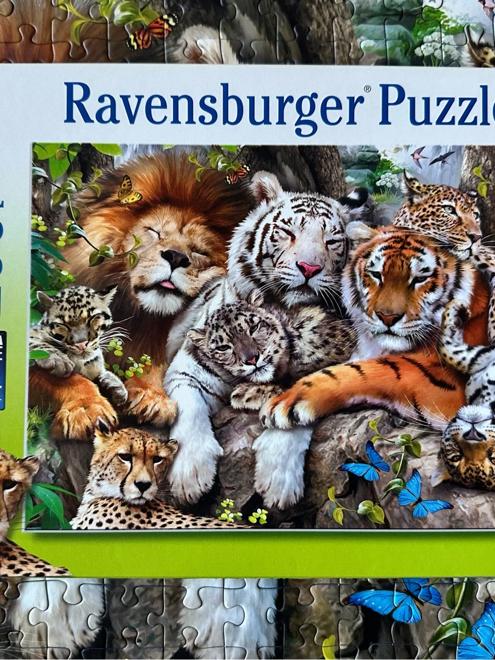 Three 200-piece Ravensburger Animal Puzzles 🧩